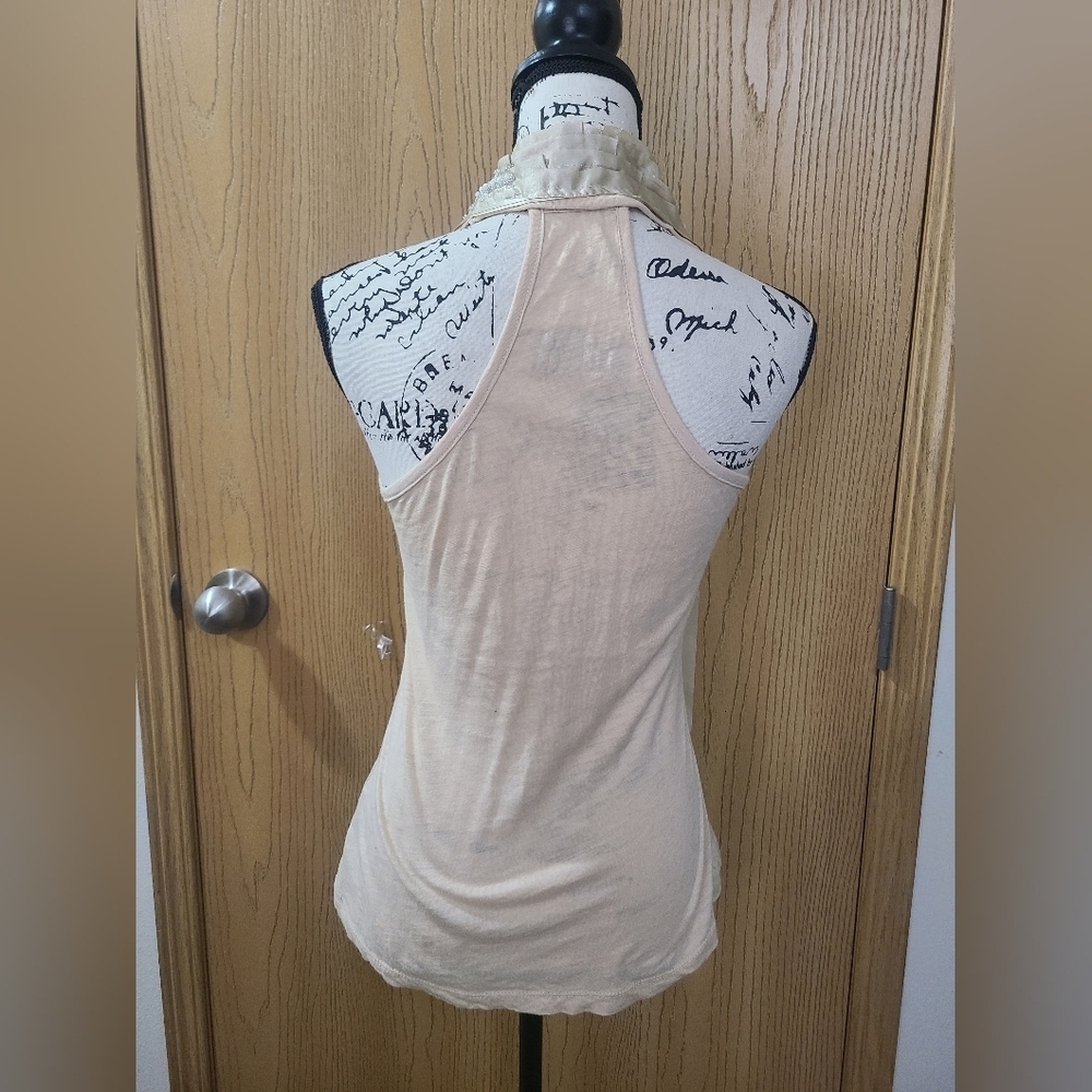 Threads 4 Thought Sustainable Ribbon Streamer Beaded Racerback Tank Top - Picture 3 of 4